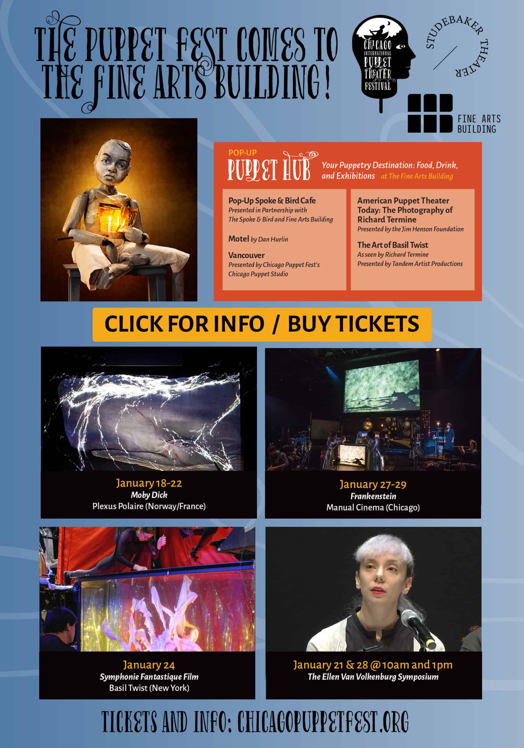Chicago International Puppet Theater Festival Fine Arts Building